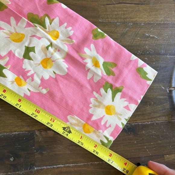 Moschino Cheap And Chic Daisy Floral Print Pants Cropped Festival Hippie Boho - Picture 10 of 12